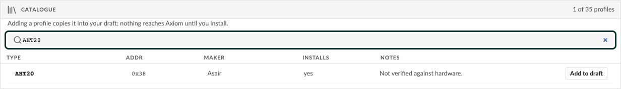 Devlib Catalogue Search