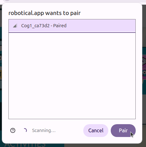App Qrselectcog