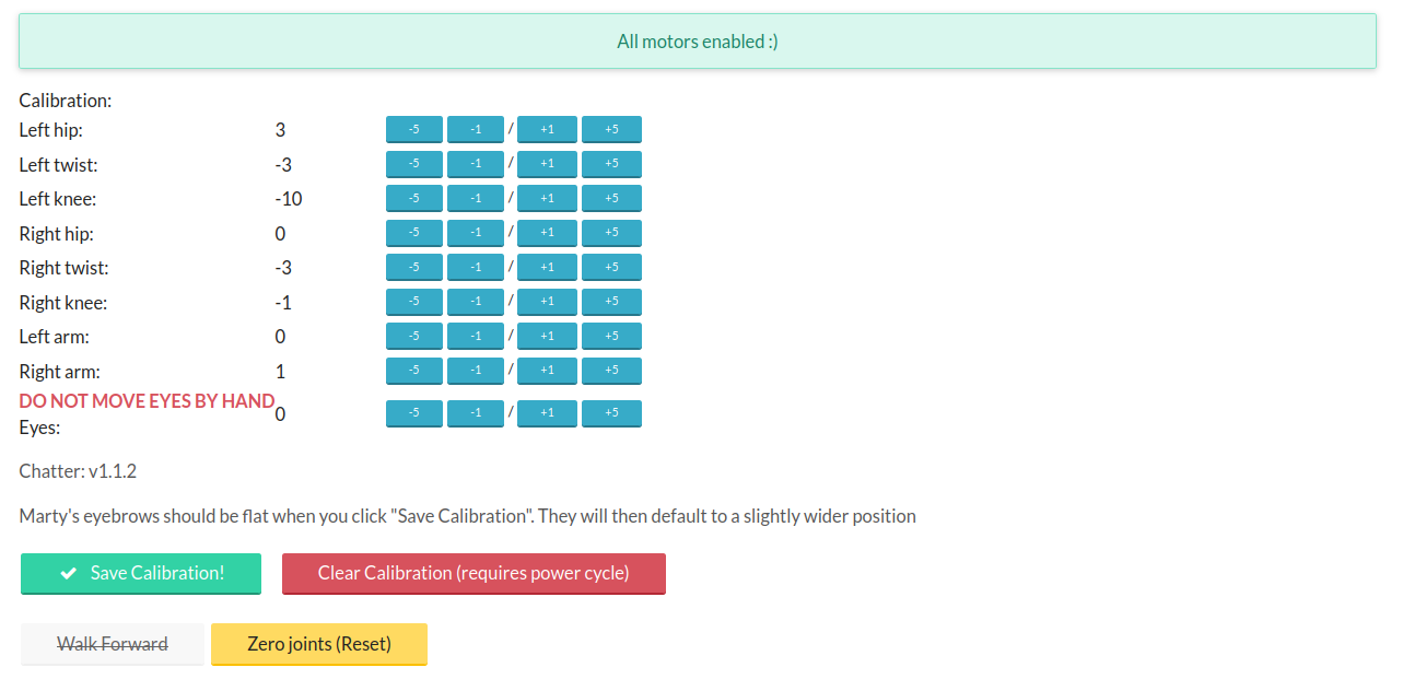 Webcalibration Calibrate