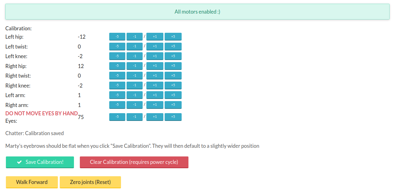 Webcalibration Calibrated