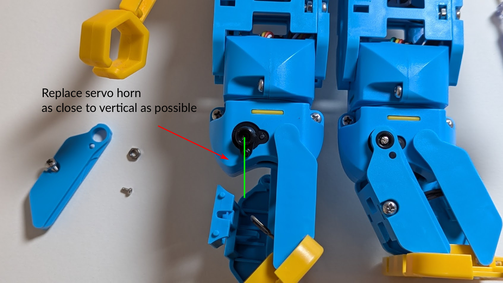 Martylegservohornreplacement