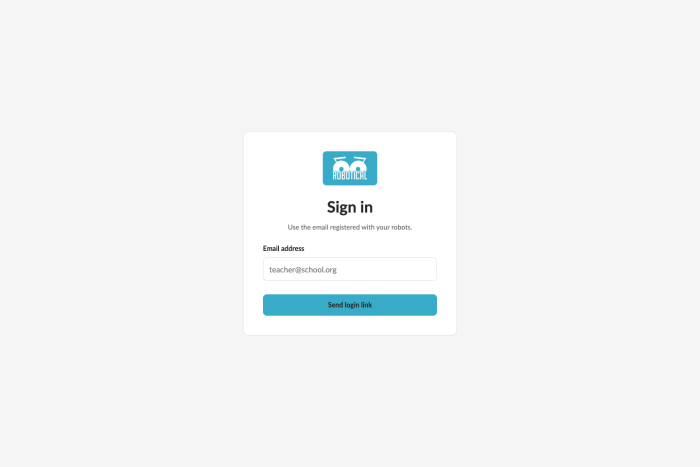 Sign in to the Warranty Service Platform