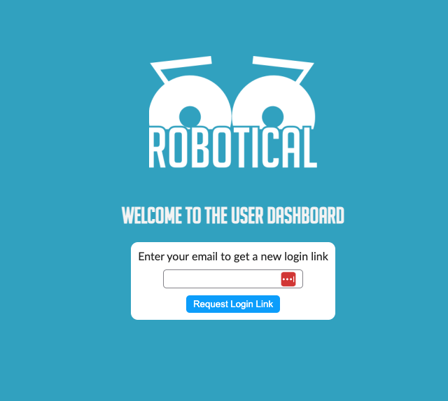 Warranty Dashboard Website